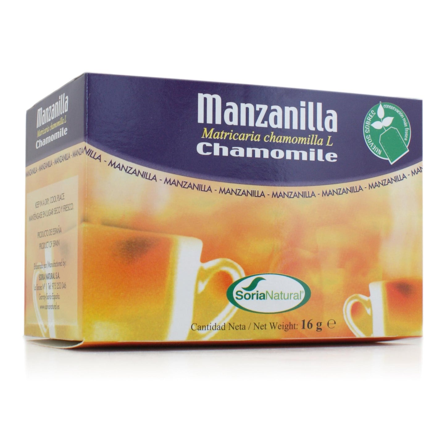 Infusão de Camomila Soria Natural 50 g