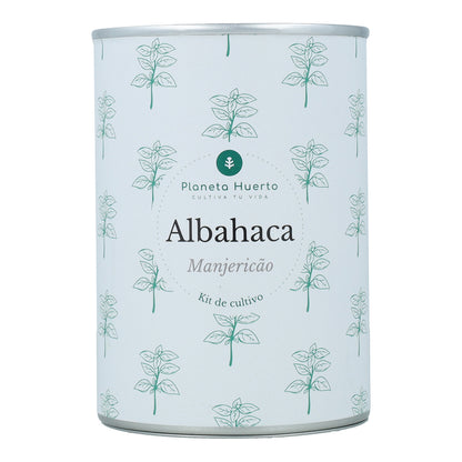 Kit de cultivo de manjericão aromático Planeta Huerto