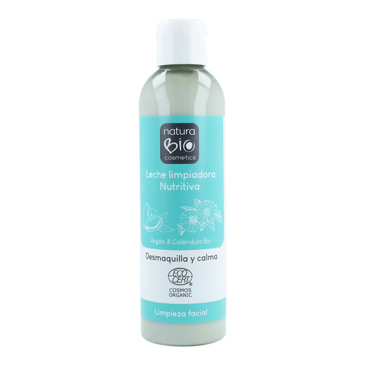 Leite de Limpeza Nutritivo com Argão e Calêndula Bio 200 ml NaturaBIO