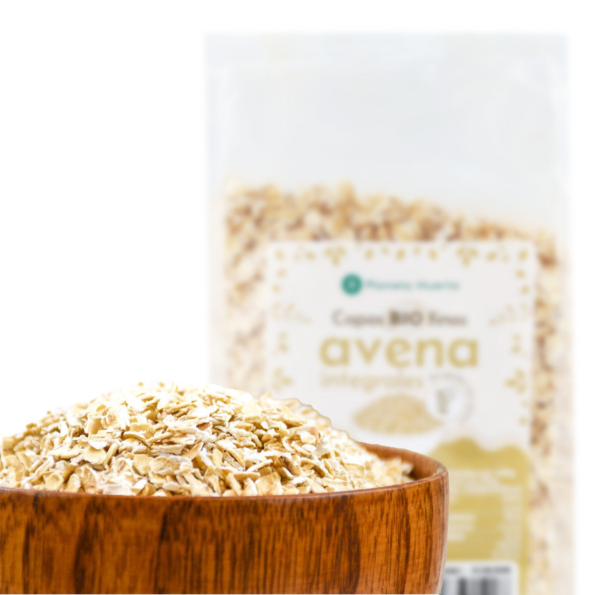 Flocos de Aveia Finos Sem Glúten ECO Planeta Huerto 500 g