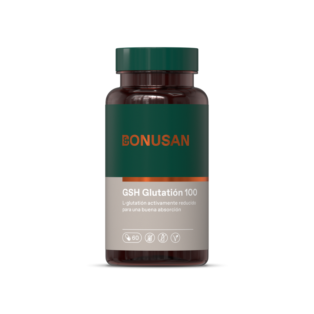 GSH Glutationa 100 Bonusan 60 cápsulas