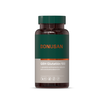 GSH Glutationa 100 Bonusan 60 cápsulas