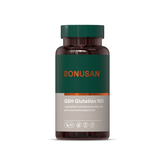 GSH Glutationa 100 Bonusan 60 cápsulas