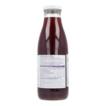 Ékolo 100% sumo de uva preta biológico espremido na hora 750 ml