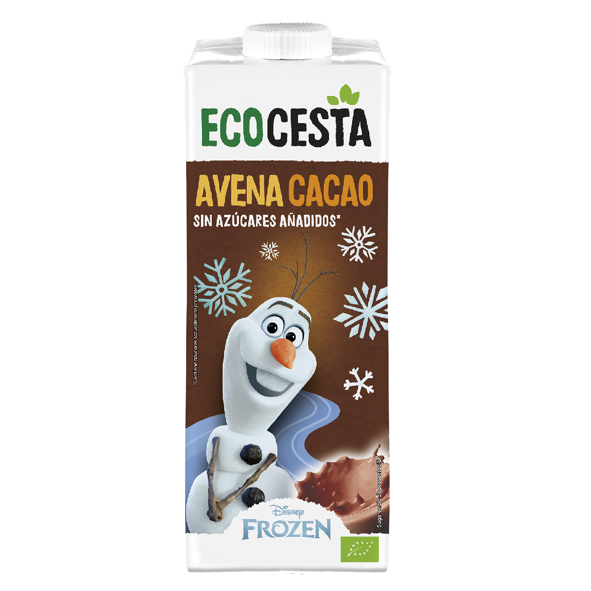 Bebida de Aveia e Cacau Biológica, 1L Ecocesta