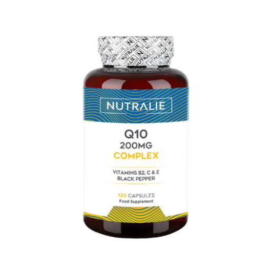 Complexo Q10 250mg + Vitamina CE e B2 Nutralie 120 cápsulas