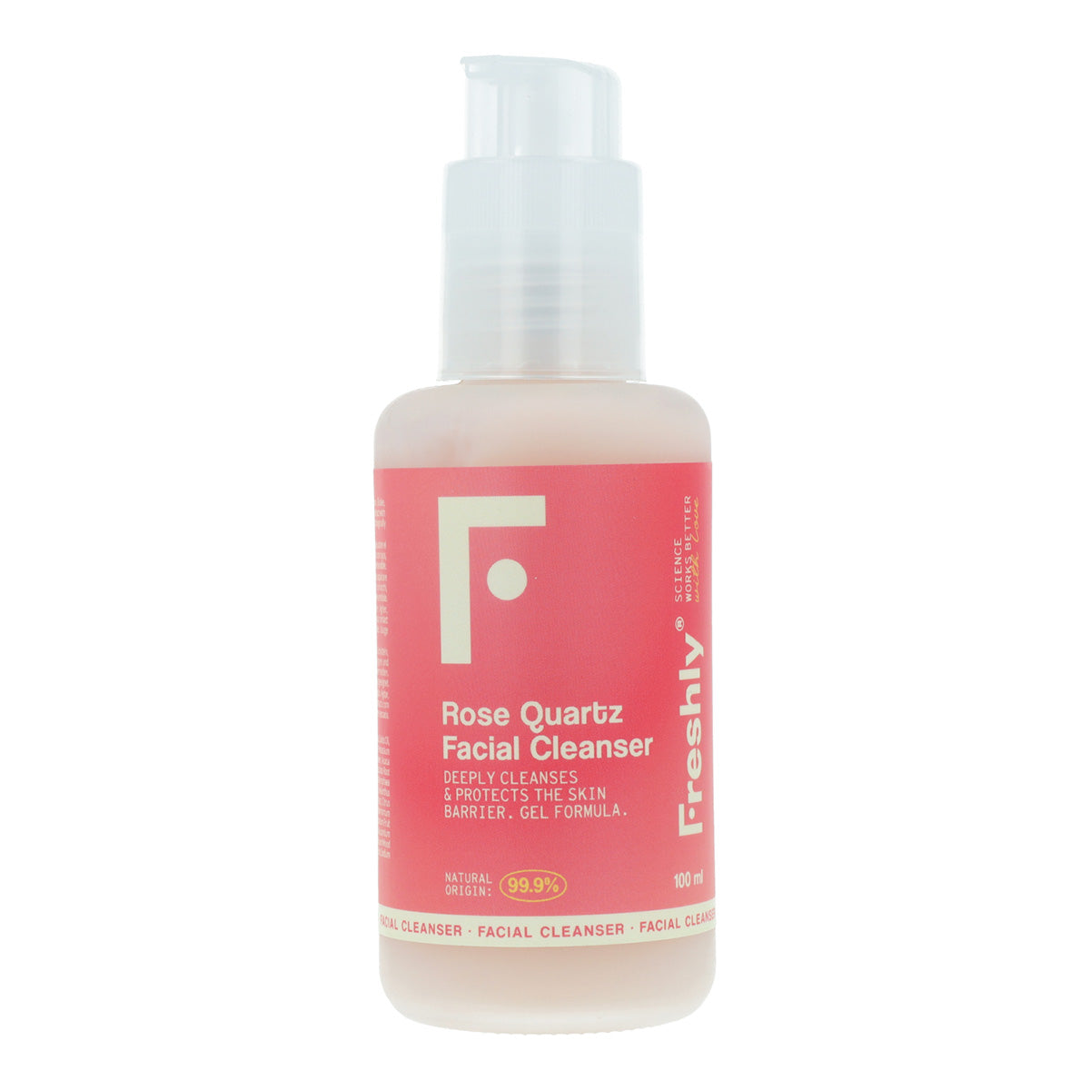 Limpador Facial Freshly de Quartzo Rosa 100ml