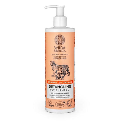 Natura Sibérica champô desembaraçante para animais de estimação 400 ml