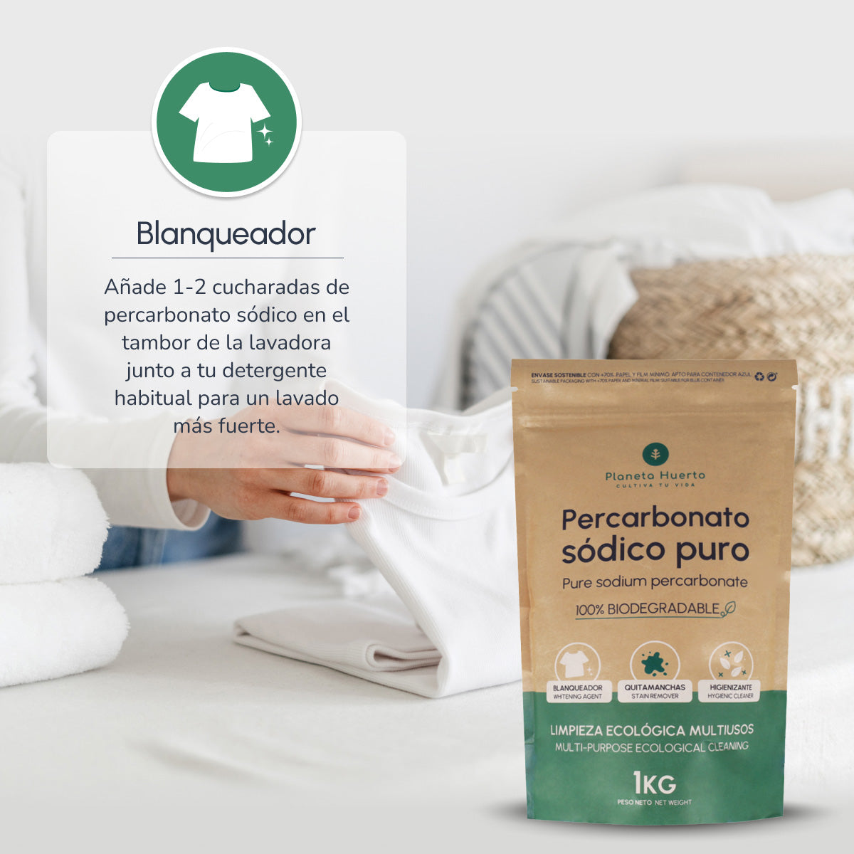 Percarbonato de Sódio Planet Garden 1 Kg