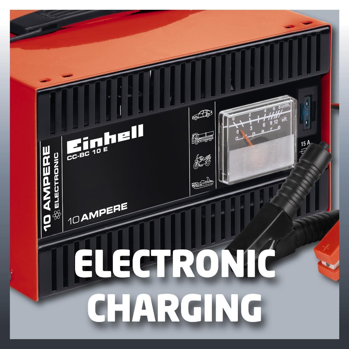 Cargador de batería CC - BC 10 E Einhell
