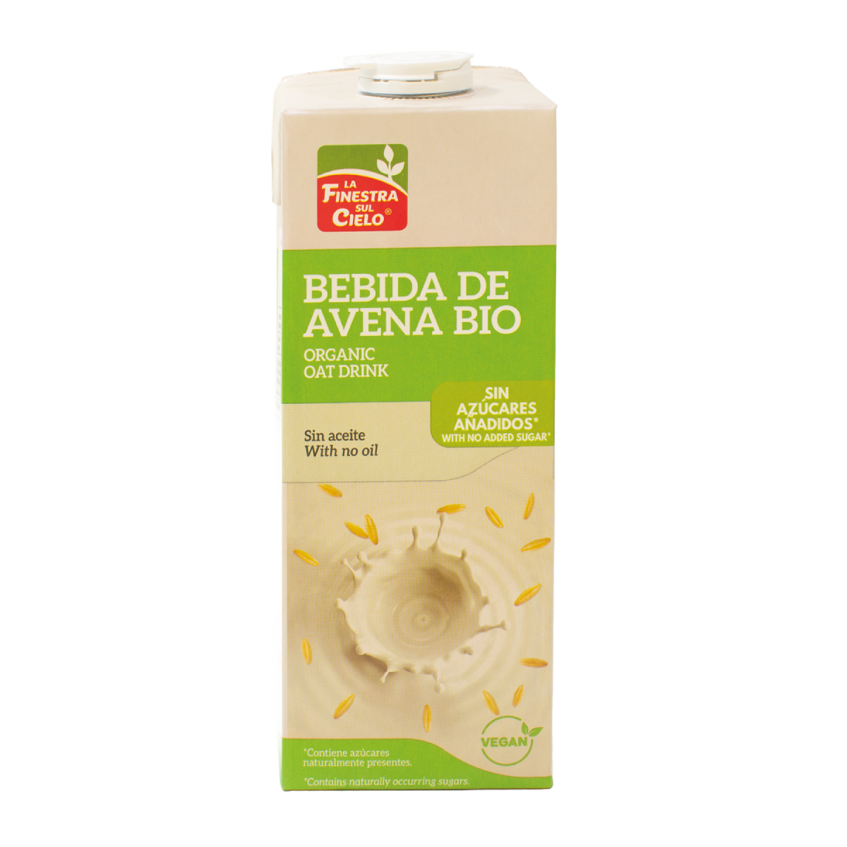 Bebida de Aveia Biológica La Finestra Sul Cielo 1 L