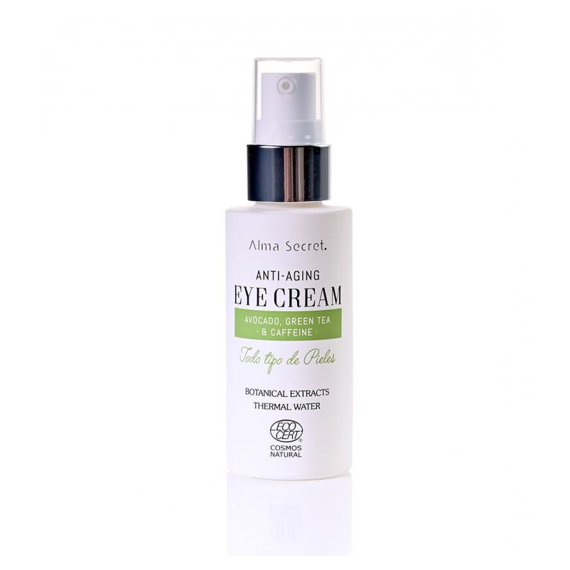 Alma Secret Anti-Aging Eye Contour com Abacate, Chá Verde e Cafeína 30 ml