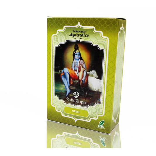 Tratamento capilar natural ayurvédico com nim Radhe