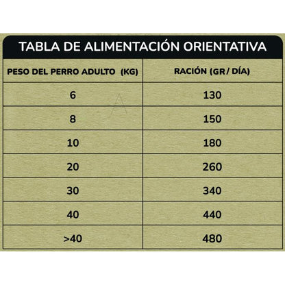 Ração Natural Superpremium para Salmão sem Grão 12 kg Planeta Huerto