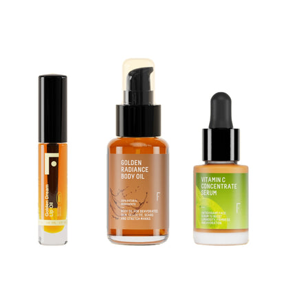 Caixa de Vitamina C e Hidratação Essencial, Freshly Cosmetics