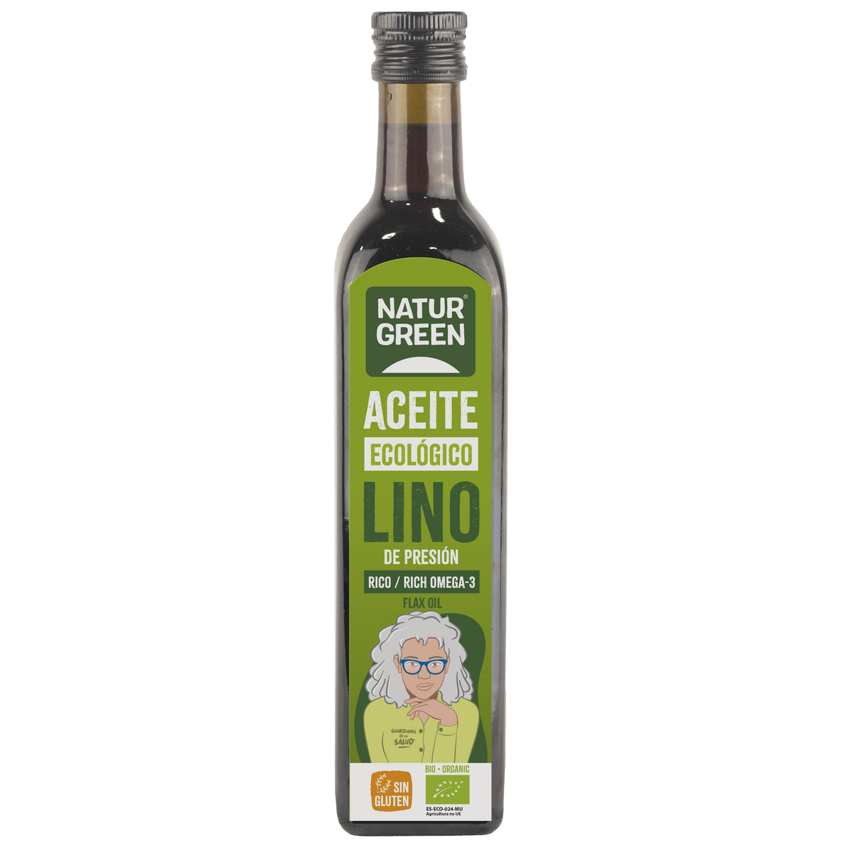 Óleo de Linhaça Biológico NaturGreen 500 ml