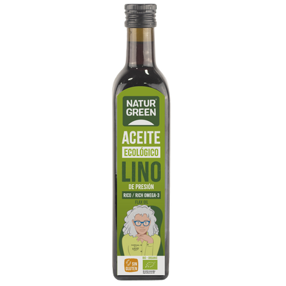 Óleo de Linhaça Biológico NaturGreen 500 ml
