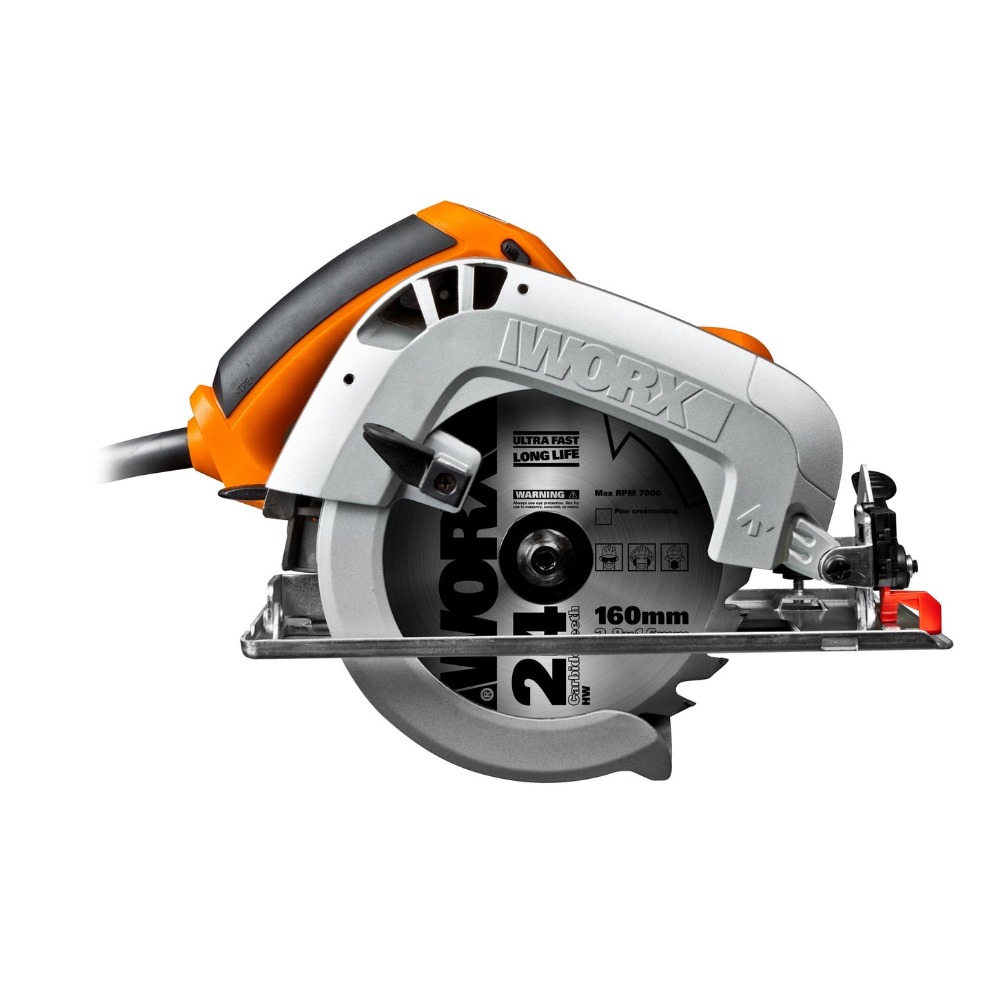 Serra circular 160 mm 1200 W - Worx