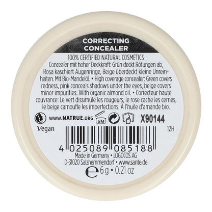 Sante Pó Compacto Creme Corretor Maquilhagem 3 Tons 3x2g