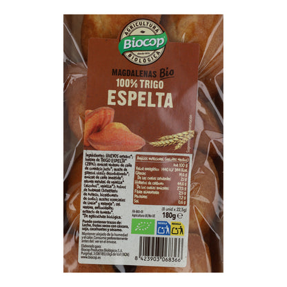 Muffins de trigo espelta 100% Biocop 180 g