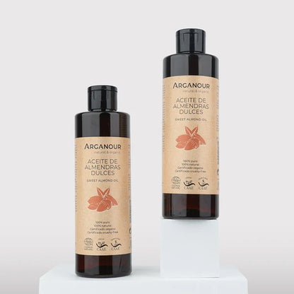 Arganour Óleo de amêndoas doces 100% puro 250ml