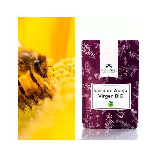 Cera de abelha virgem BIO, Camassia 200 g