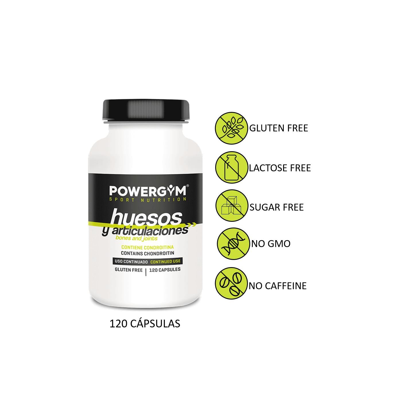 OSSOS E ARTICULAÇÕES 120 cápsulas Powergym