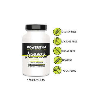OSSOS E ARTICULAÇÕES 120 cápsulas Powergym