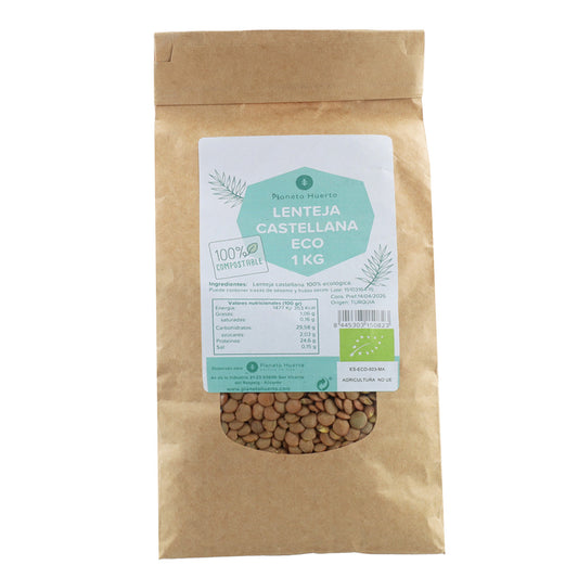 Lentilhas Castelhanas ECO Planeta Huerto 500 g