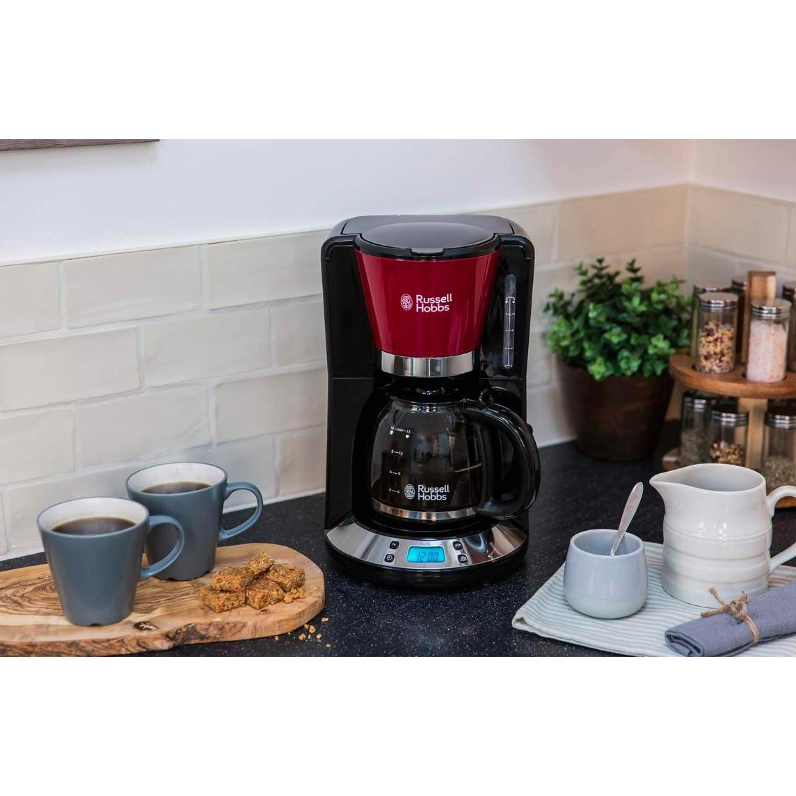 Cafeteira Russell Hobbs Colors Plus Red 1,25L
