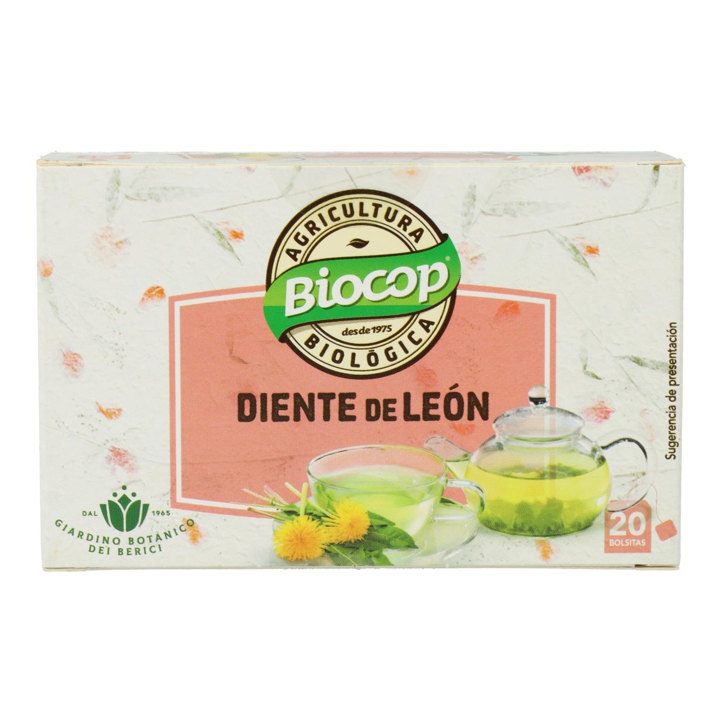 Biocop Chá Giardino Dente de Leão 20 Saquetas de Chá