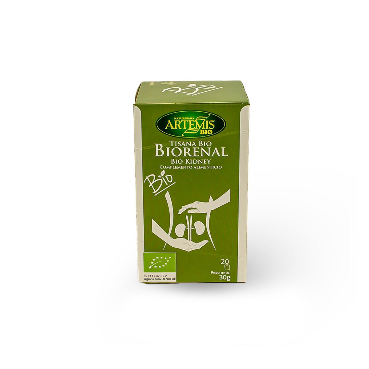 Chá de Ervas Biorenal T Artemis, 20 filtros