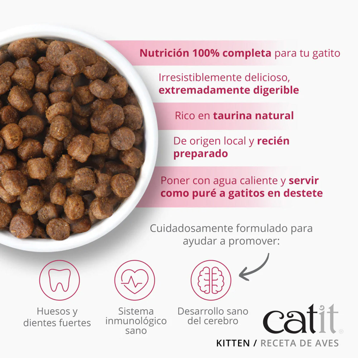 Pienso para gatitos con pollo Recipes 2 kg Catit