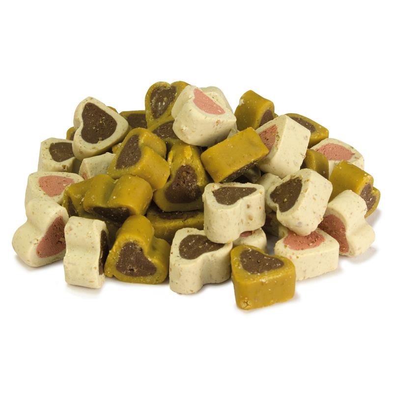 Arquivet Soft Snacks Corações mix 800 g Petisco natural para cães