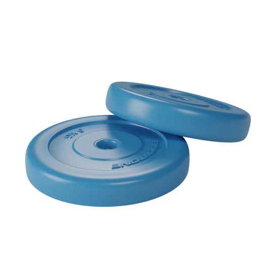 Discos de peso Bodytone 5kg ø28mm, 2 unid.