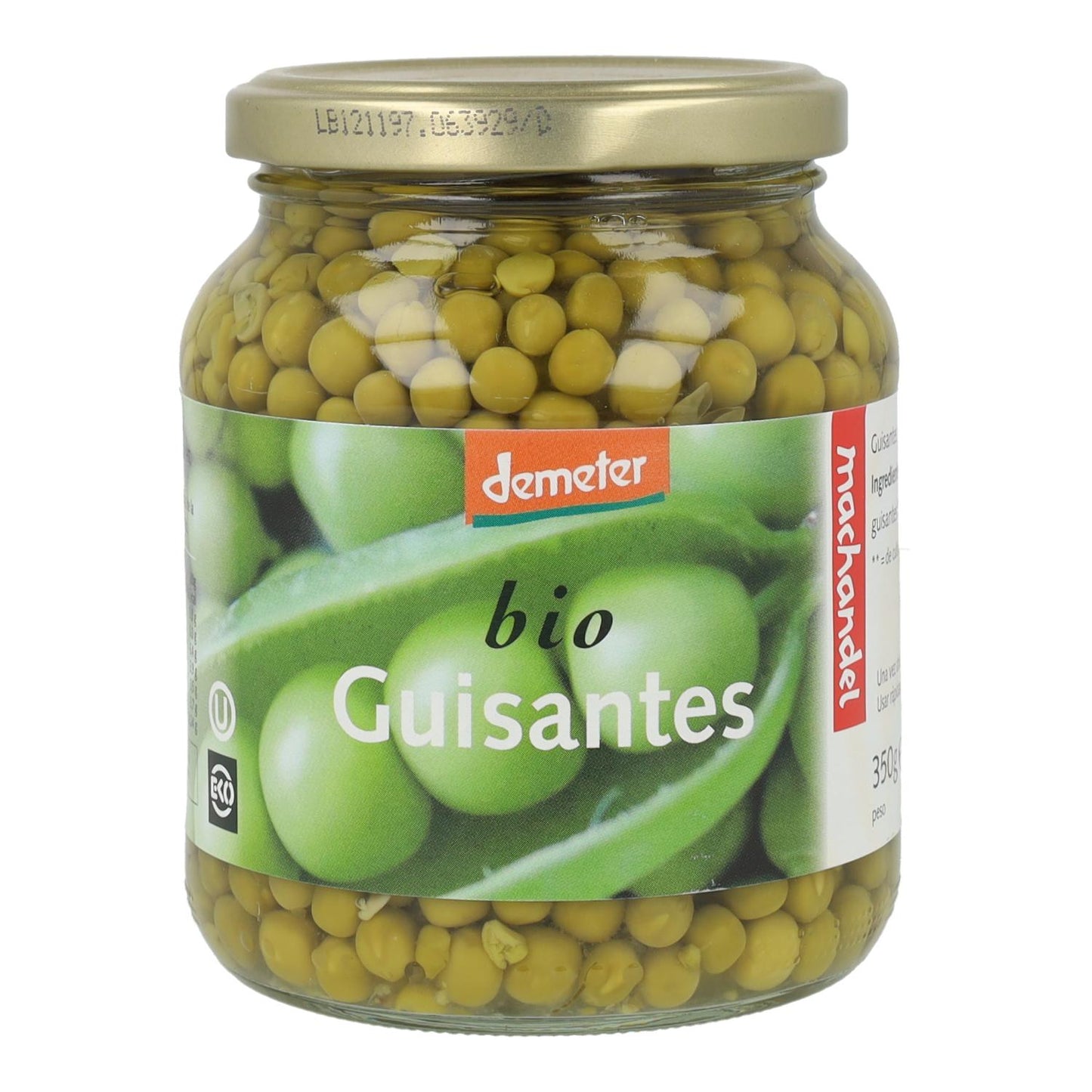 Ervilhas orgânicas Machandel, 330g