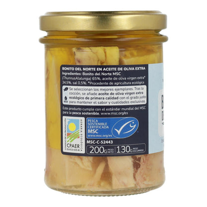 Bonito del Norte em azeite ECO Planeta Huerto 200 g