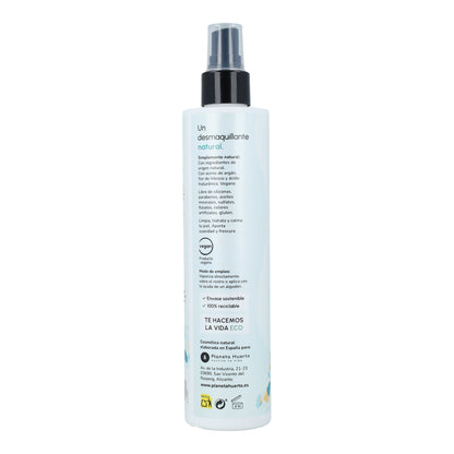 Água Micelar de Limpeza com Ácido Hialurónico Planeta Huerto 250 ml