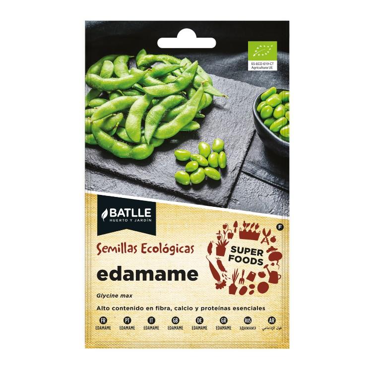 Sementes de Edamame "Super Alimentos" Biológicos Batlle