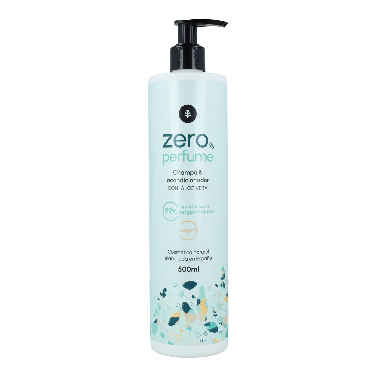 Champô e condicionador suavizantes sem fragrância Planeta Huerto para cabelos normais 500 ml