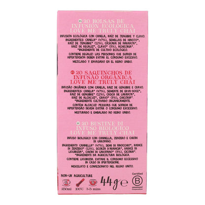 Love Me Truly Bio Cupper Infusão 20 saquetas 