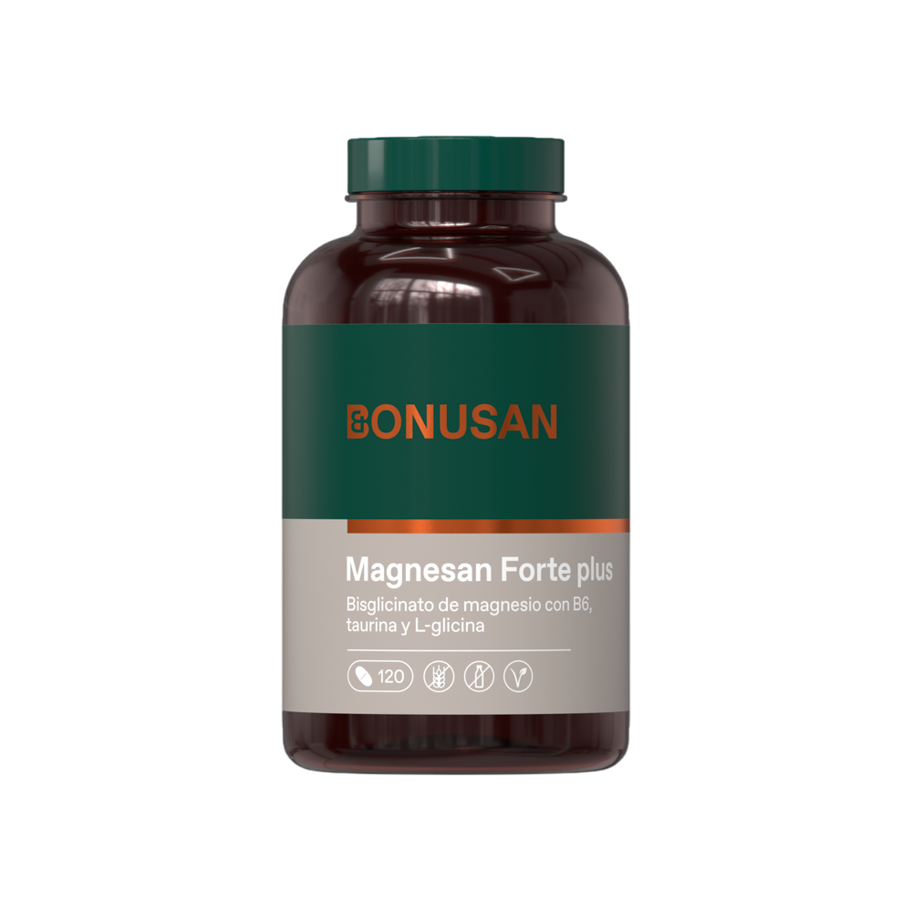 Embalagem 2x Magnesan Forte plus, Bonusan, 60 comprimidos
