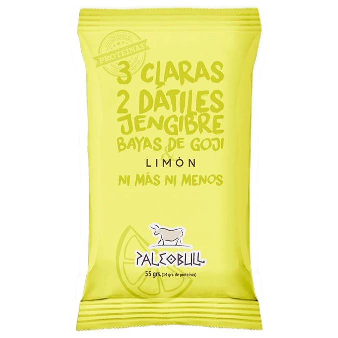 Paleobull Barra Energética de Limão, Goji e Gengibre 55g