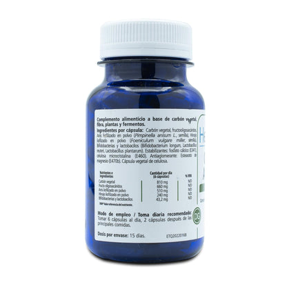 Carvão Ativado 550mg H4U 90 cápsulas