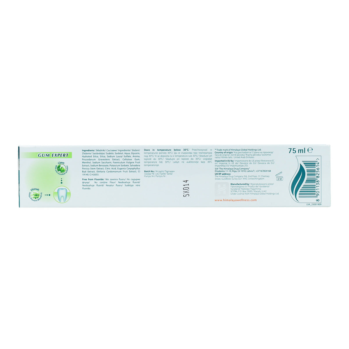 Pasta de dentes Himalaya Fresh Mint 75 ml