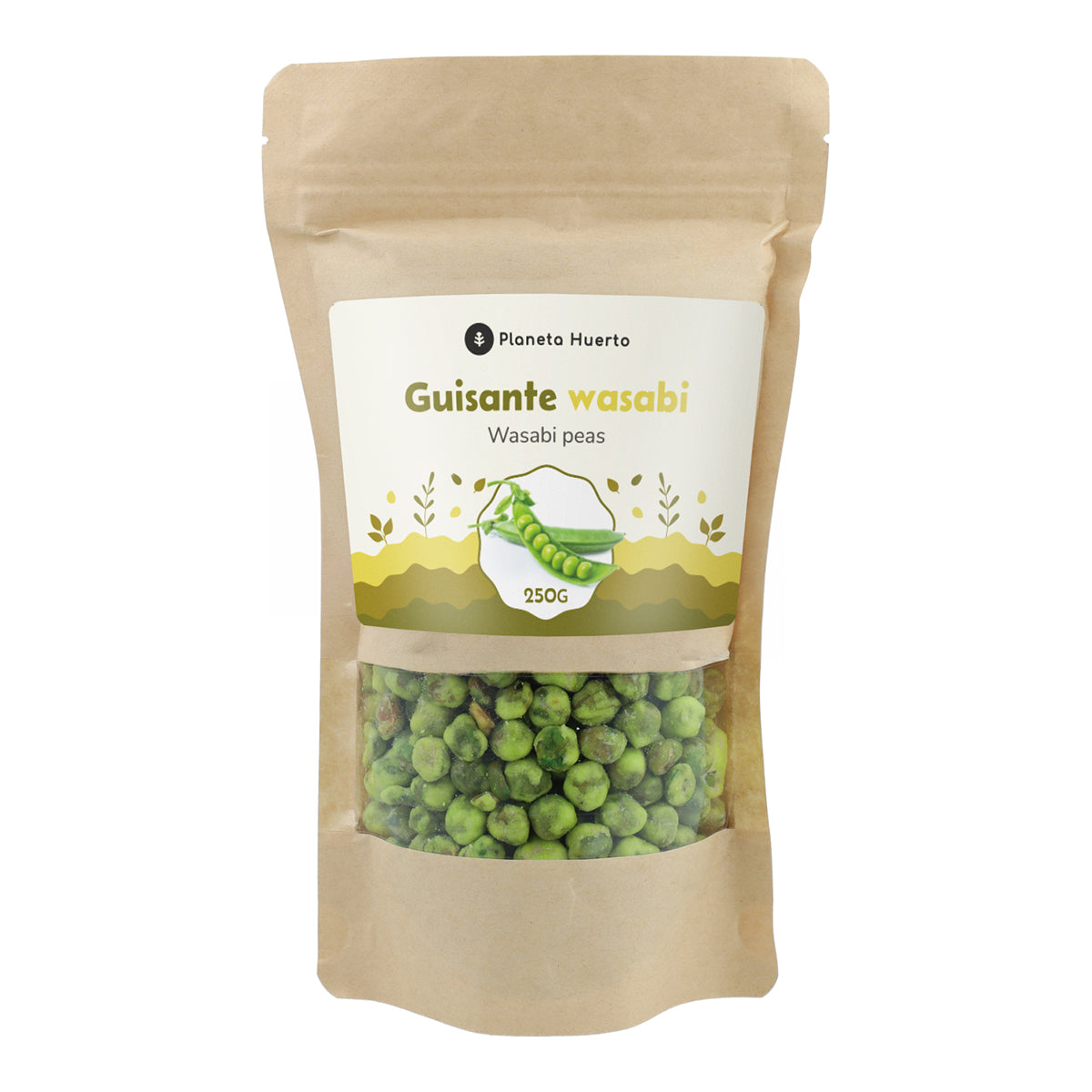 Ervilha de wasabi Planeta Huerto 250gr