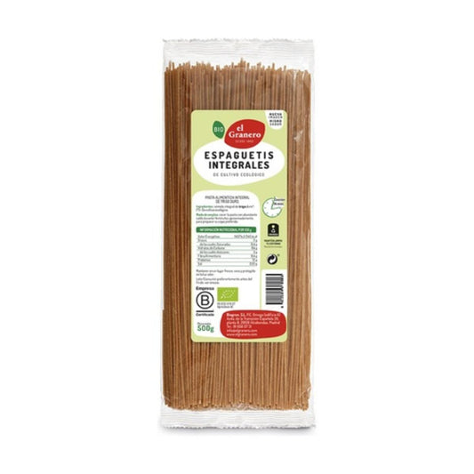 Esparguete Integral El Granero 500 g