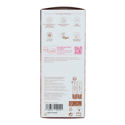 Corante natural castanho claro Khadi 100 g