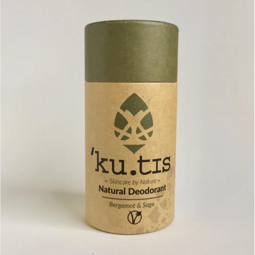 Desodorizante Ecológico Kutis Zero Waste Bergamota e Sálvia 55g