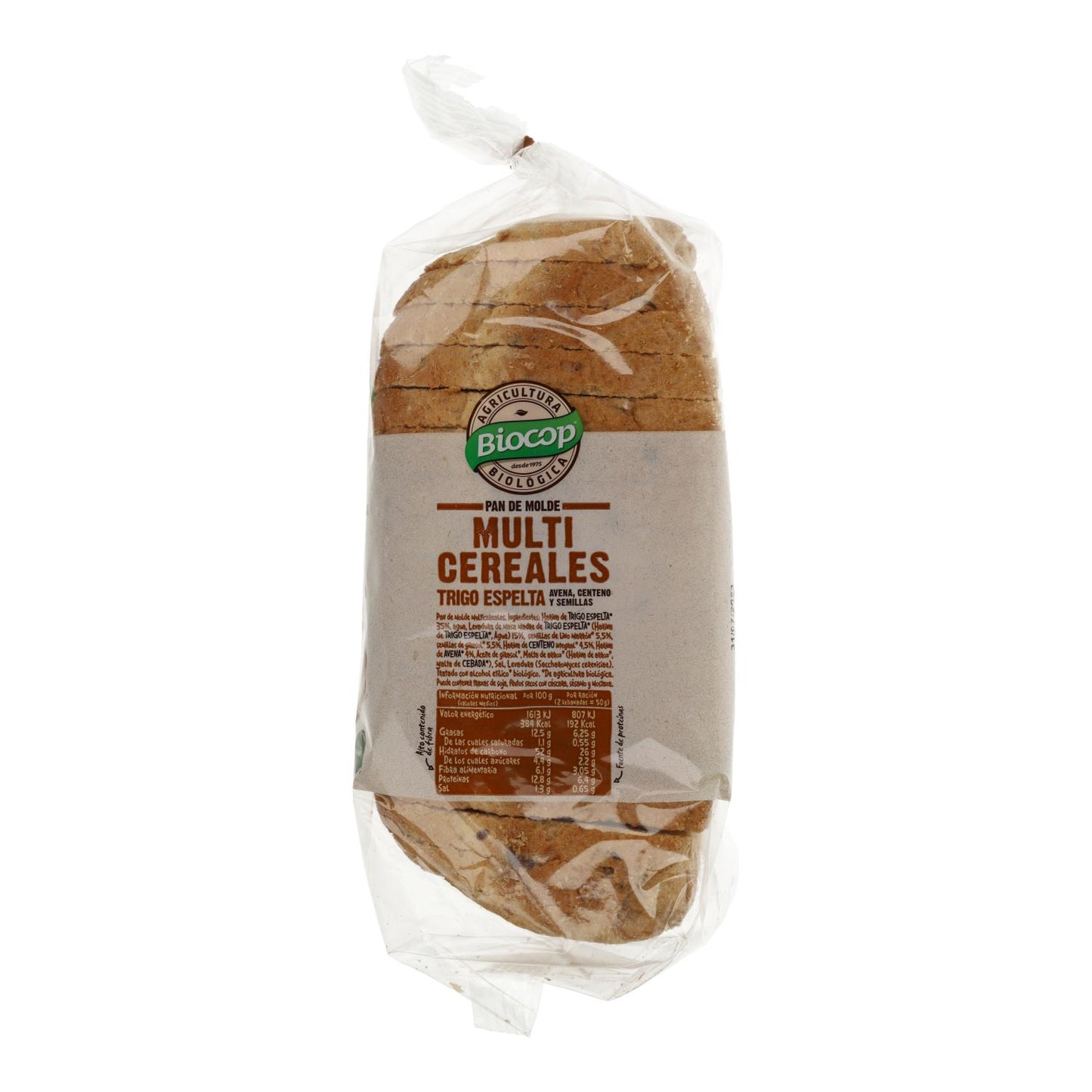 Pão de Fermentação Natural Multigrãos Biocop 400g
